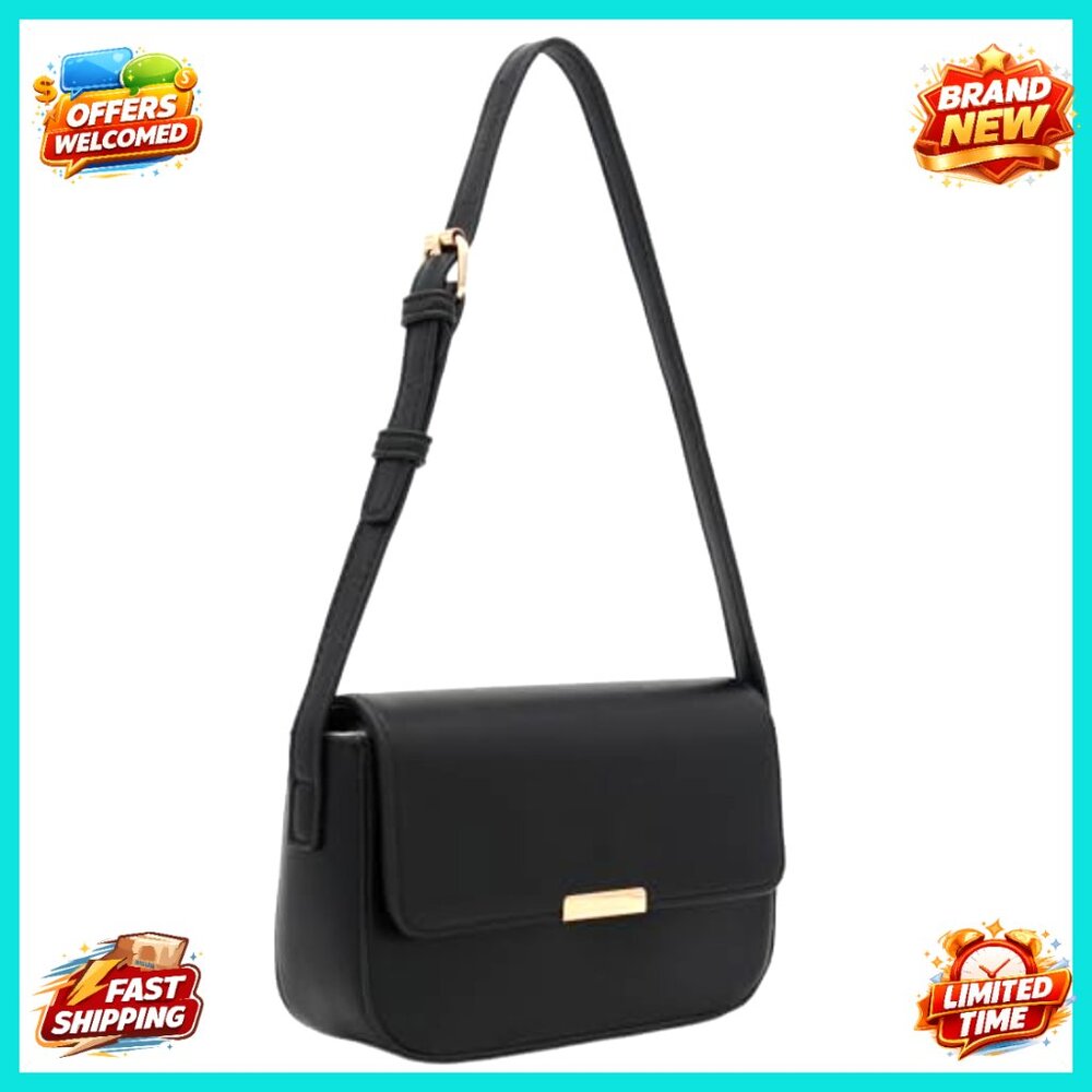 Mini Rectangular Flap Shoulder Bag Classic Chic E… - image 3